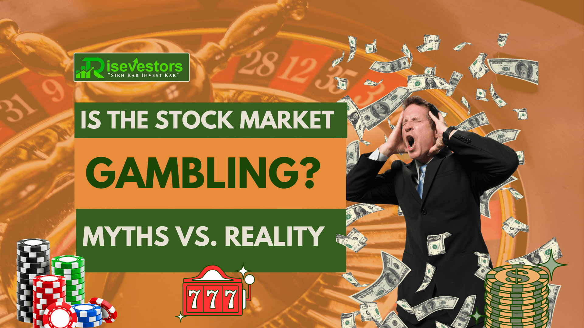 Is the Stock Market Gambling? Myths vs. Reality