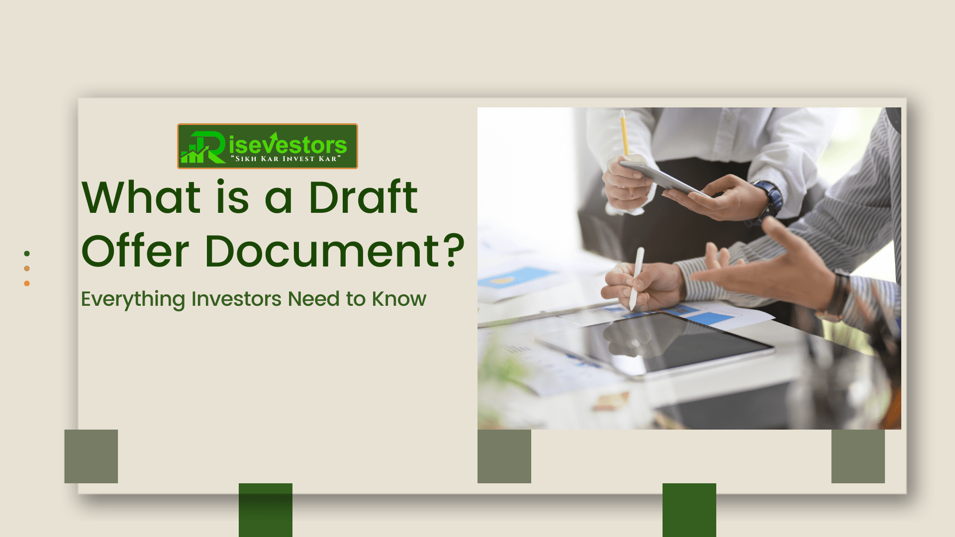 What is a Draft Offer Document? Everything Investors Need to Know